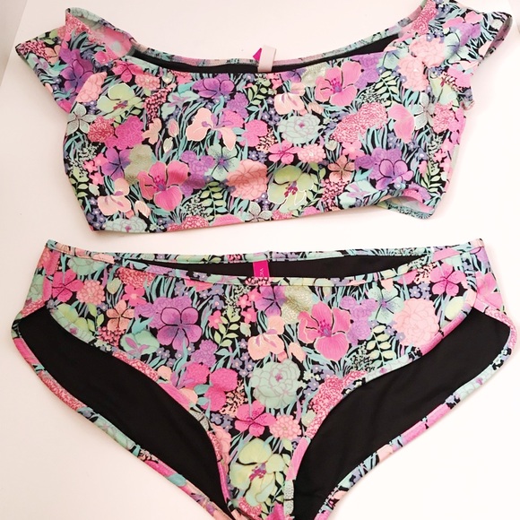 Victoria's Secret Other - RARE VICTORIA SECRET OFF THE SHOULDER SWIMSUIT